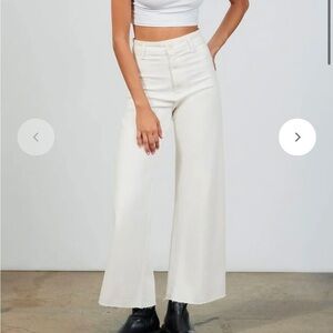 Zara marine straight off white  pants size 8 size 40 off white cream
